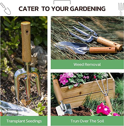 9 Piece Gardening Tools Set with Fashion Handbag