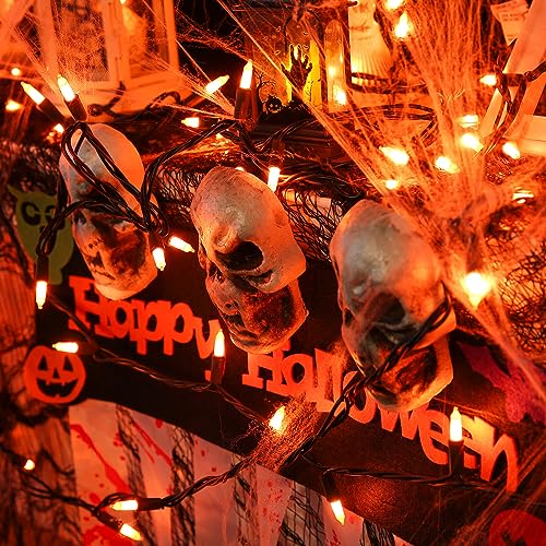Orange Halloween Lights (12.5 Foot)