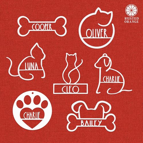 Man's Best Friend Personalized Pet Ornaments (2 Count)