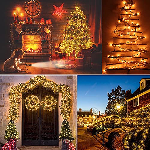 Clear White Incandescent Christmas String Lights 600 Count 139.2ft (139.2 Foot)