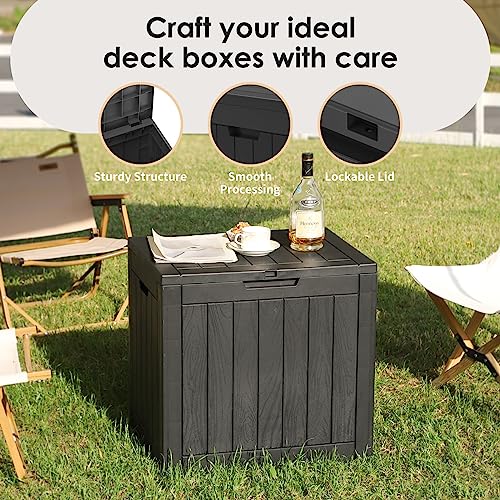 30 Gallon Deck Boxes Outdoor Waterproof