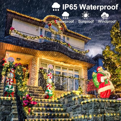 2 Pack Christmas Lights Outdoor