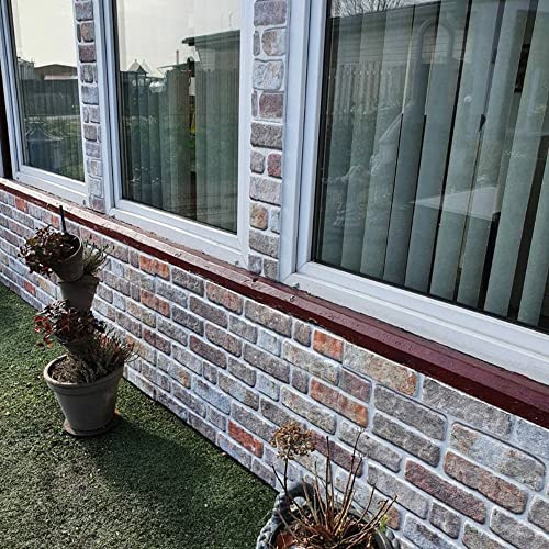 3D Wall Panels Faux Brick (10 Count)