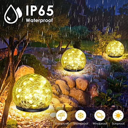 2 Pack 60 LED Solar Garden Lights Outdoor Decoration (2 Count)