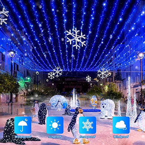 2 Pack Solar String Lights Outdoor (85.4 Foot)