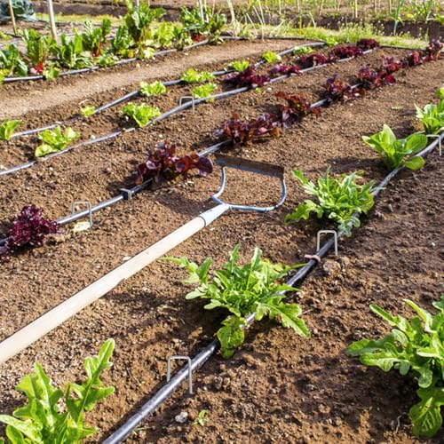 12 Inch Galvanized Garden Landscape Staples (100 Count)
