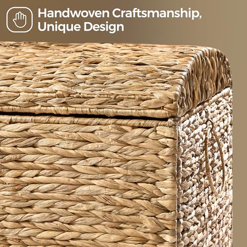 Handwoven Storage Basket with Lid