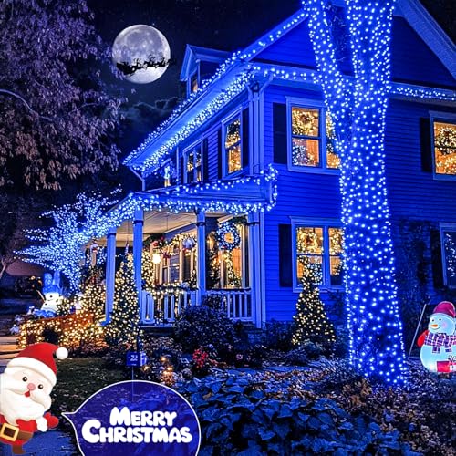 600 LED Solar Christmas Lights (206.7 Foot)
