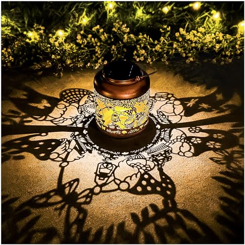 Gnomes Solar Lanterns Outdoor Waterproof