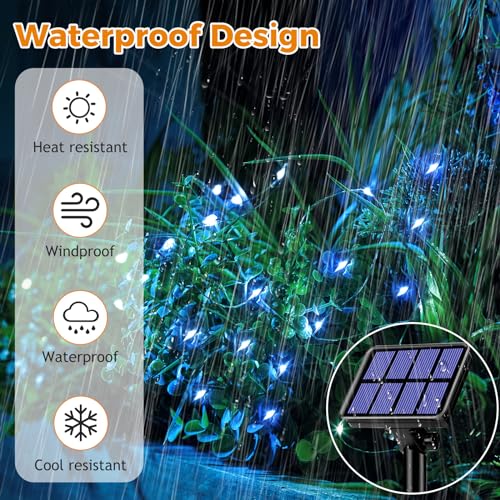 2 Pack Solar String Lights Outdoor (2 Count)