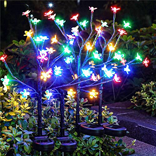 4 Pack Solar Lights Outdoor Waterproof (4 Count)
