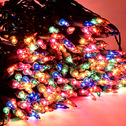 2Pack 50 LED Battery Operated Christmas Lights 17.7 FT