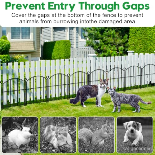 Decorative Garden Fence 17in