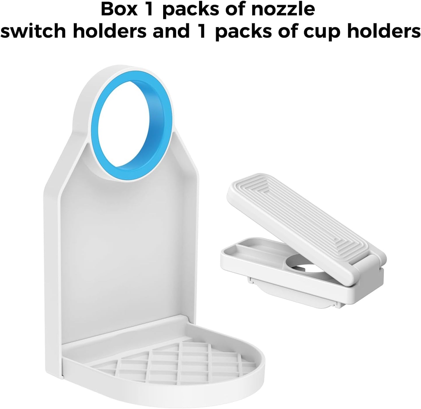 Laundry Detergent dispenser Cup Holder,Nozzle Upgraded Labor-Saving Switch Easily No More runny or Messy Laundry Detergent, Laundry Cup Holder and drip Tray room organization and storage - NestledHome