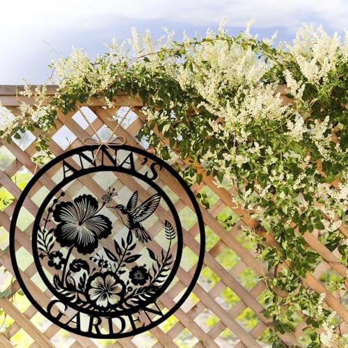 Custom Metal Garden Sign
