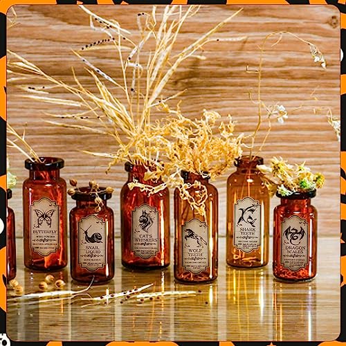 144PCS Halloween Bottle Labels (144 Count)