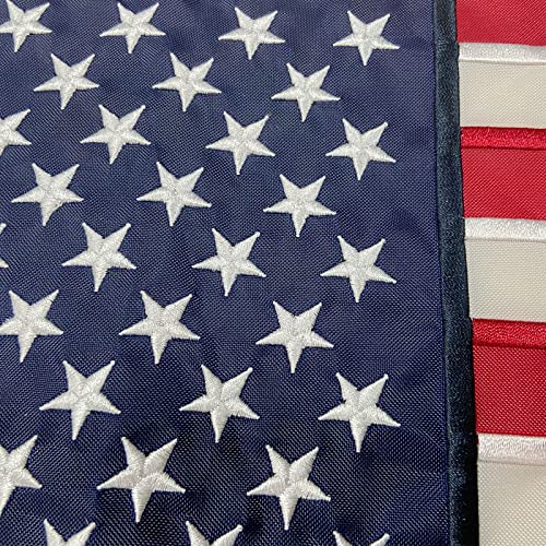 American Flag Garden Flag Embroidered Stars 12x18 Inch USA Small Flags for Yard US Flag Decor Outdoor
