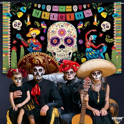 Day of the Dead Backdrop 72x44 Inch