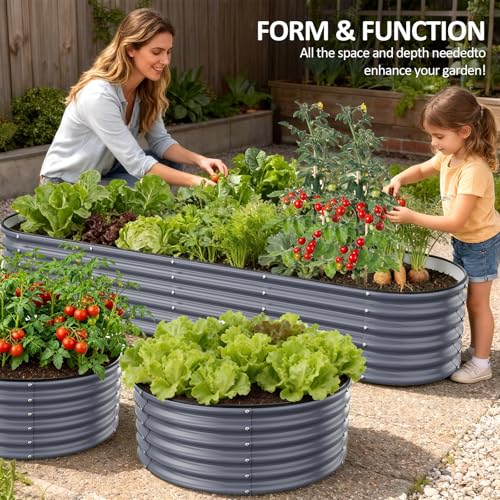 Galvanized Raised Garden Bed