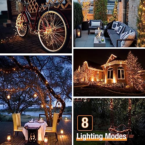 4 Pack Solar String Lights Outdoor (4 Count)