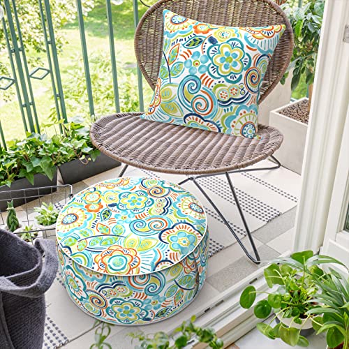 Inflatable Ottoman Stool D21 xH9 for Outdoor