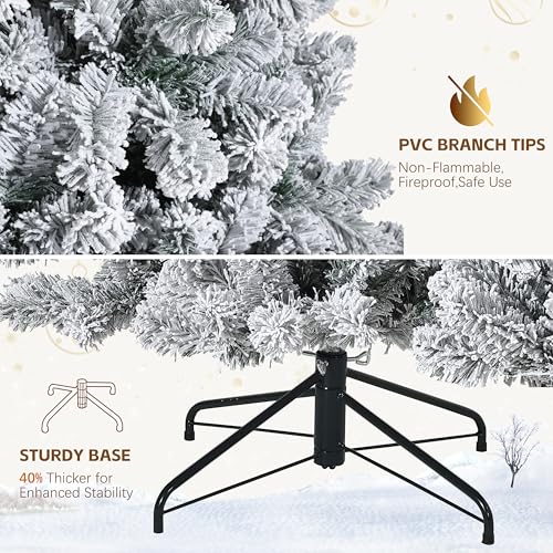 6Ft Pre Lit Artificial Christmas Tree