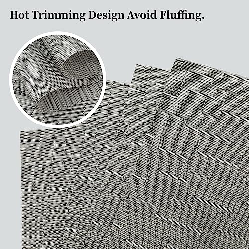 Silver Placemats Set of 8 (8 Count)