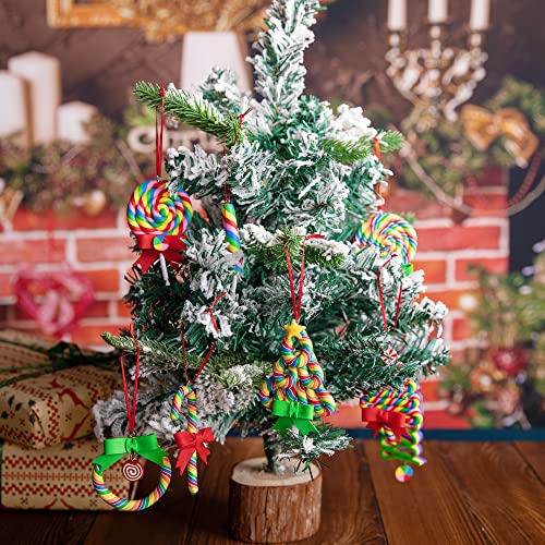 8 PCS Christmas Lollipop Ornaments (8 Count)