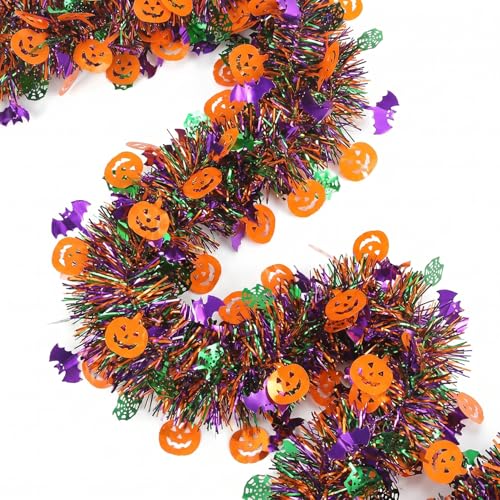 50 Ft Halloween Tinsel Garlands (50 Foot)