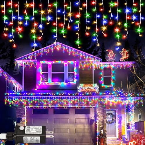 Colored Christmas Lights Outdoor