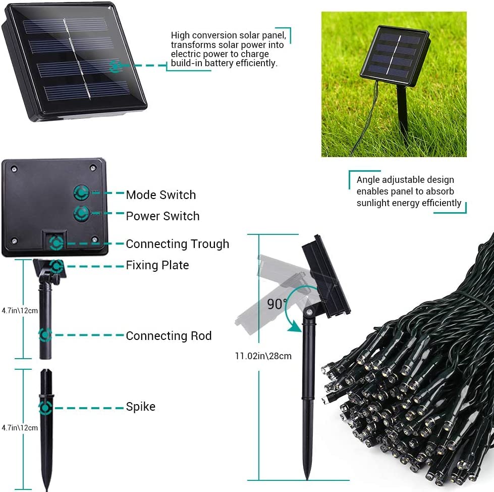 Solar Christmas Lights Outdoor