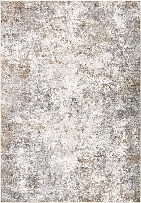 6x8 Area Rug Living Room Rugs Washable Neutral Brown Grey Carpet (12 Count)