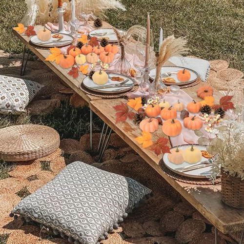22 PCS Pumpkin Decor (22 Count)