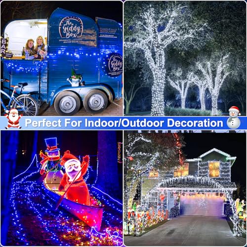 2 Pack Christmas Lights Outdoor