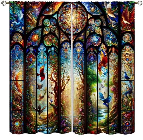 Stained Glass Curtains