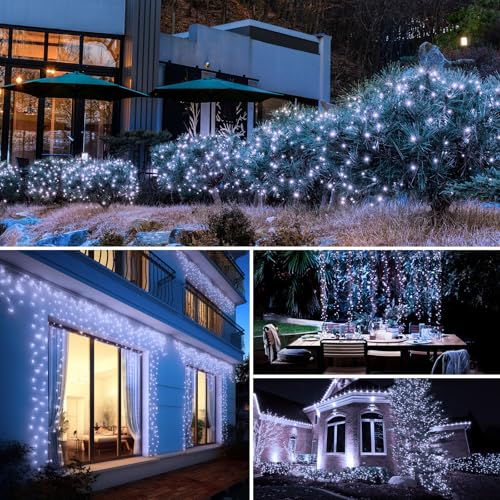 2 Pack Solar String Lights Outdoor (2 Count)