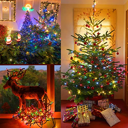 2Pack 50 LED Battery Operated Christmas Lights 17.7 FT