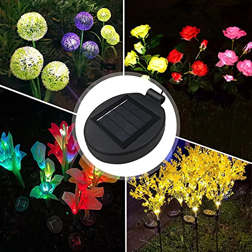 Solar Lantern Light Replacement Top for Flower Light (2 Count)