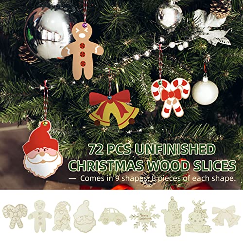 Wooden Christmas Ornaments