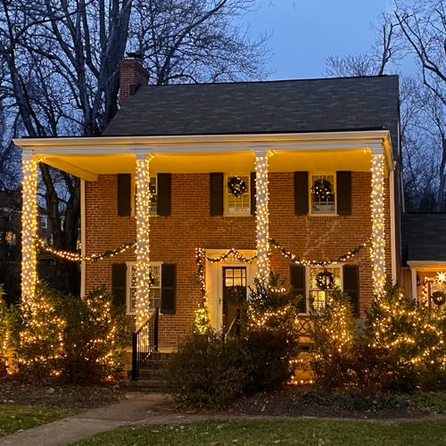 1000 LED Christmas String Lights with Remote (174 Foot)