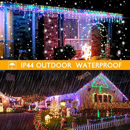400 Led Icicle Light Multicolor Outdoor (32.8 Foot)
