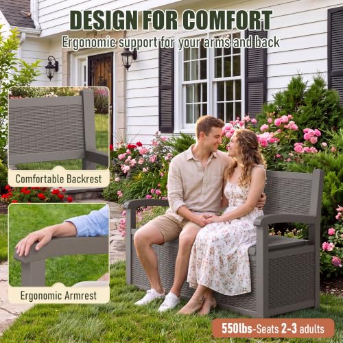80 Gallon Outdoor Storage Bench
