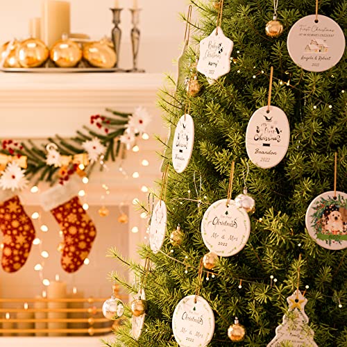Personalized Christmas Ornaments with Photo Text