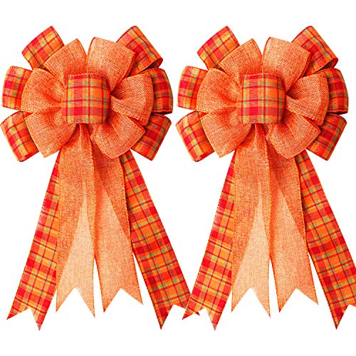 Extra Large Fall Wreath Gift Bow