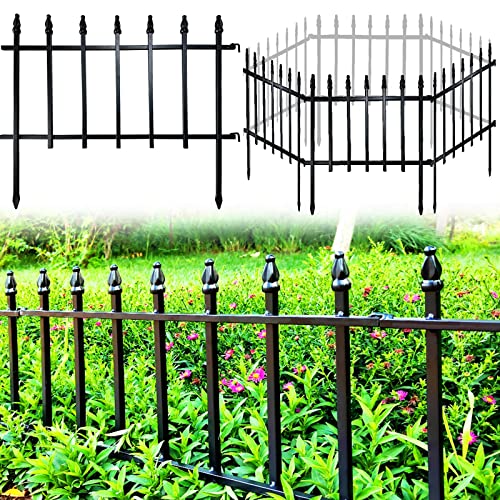 Metal Decorative Garden Fence 22" Wide x 18" High (36 Sq Ft)