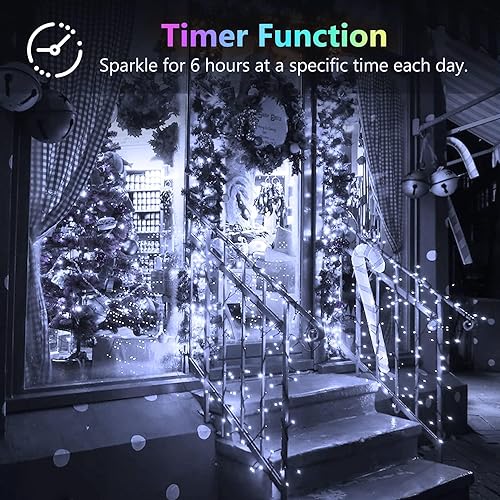 3 Pack 60 LED Fairy Lights Battery Operated with Remote
