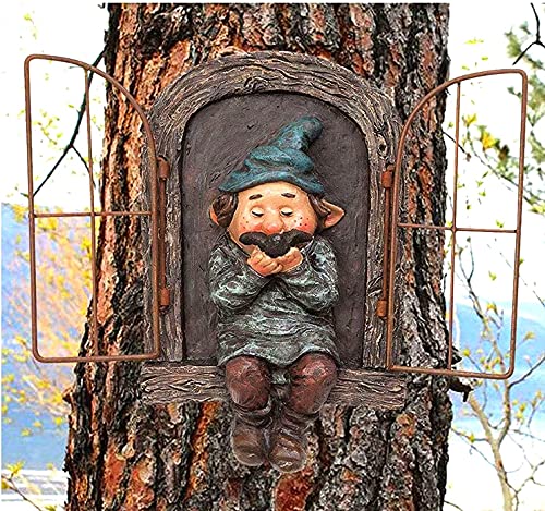 Whimsical Fairy Garden Gnome Statue