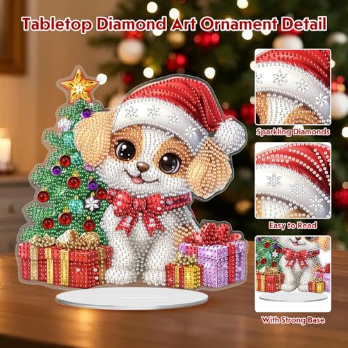 Christmas Diamond Art Tabletop Kits