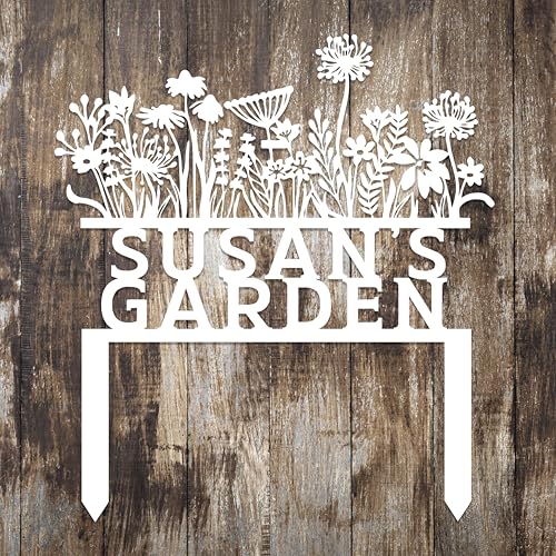 Custom Flowers Metal Garden Decor