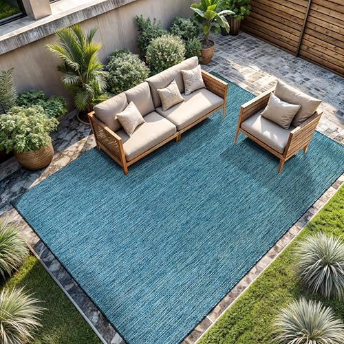 Outdoor Rug 6x9 Modern Area Rugs for Indoor and Outdoor Patios and Porches